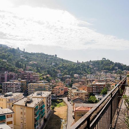 073 - Casa Rapallo con Attico privato, 10 minuti Mare Spiaggie a piedi Esterno foto